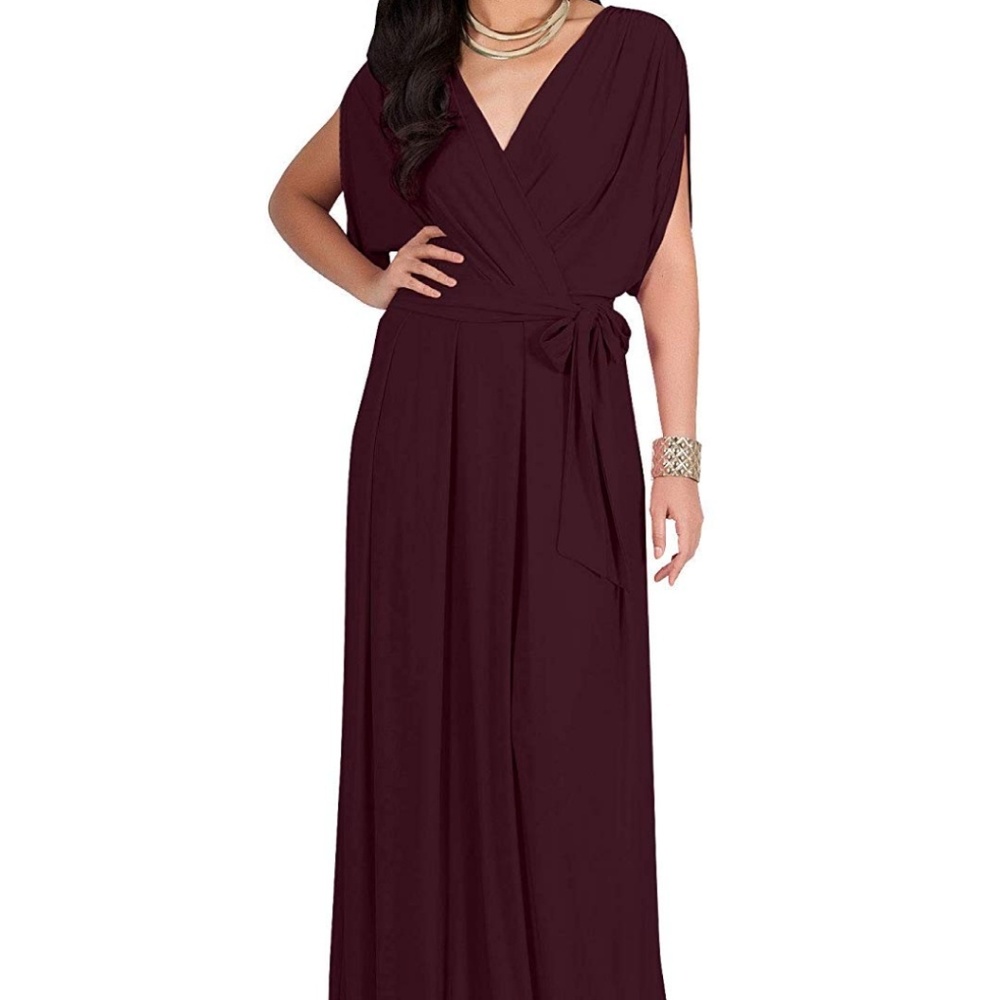 Maroon wine dress xl never worn